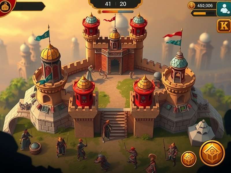 Rajput Dynasty S Rise battle scene with warriors