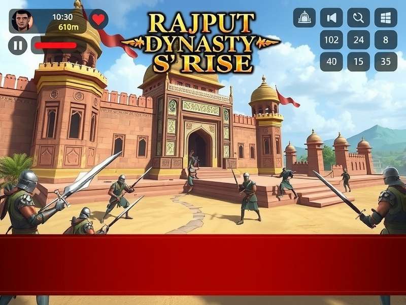 Rajput Dynasty S Rise kingdom management interface